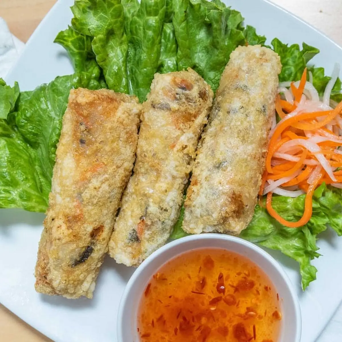 Veggie Egg Rolls Chaʾ Giò Chay